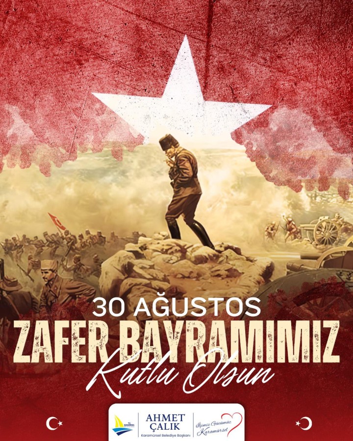 30 Ağustos Zafer Bayramımız kutlu olsun.