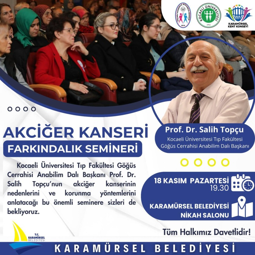 AKCİĞER KANSERİ FARKINDALIK SEMİNERİ