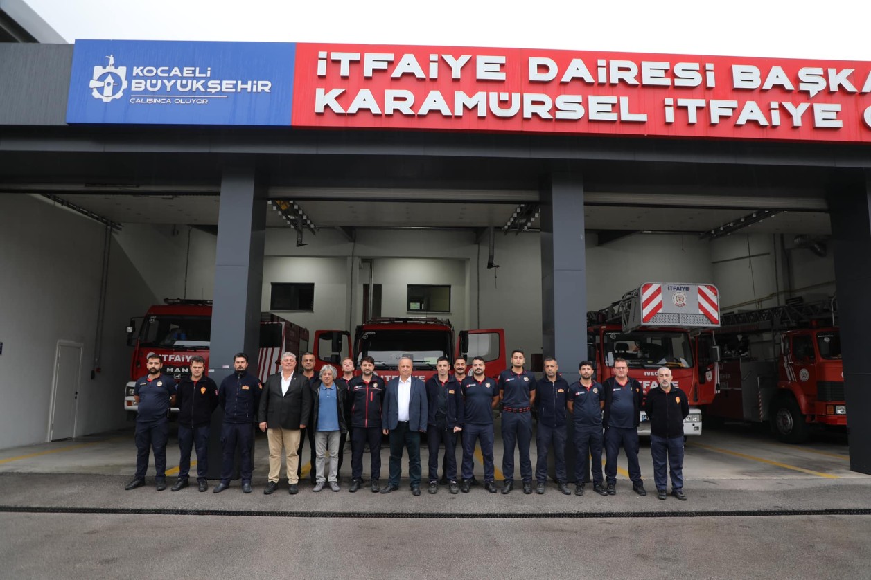 Karamürsel’de İtfaiyeciler Haftası Kutlandı