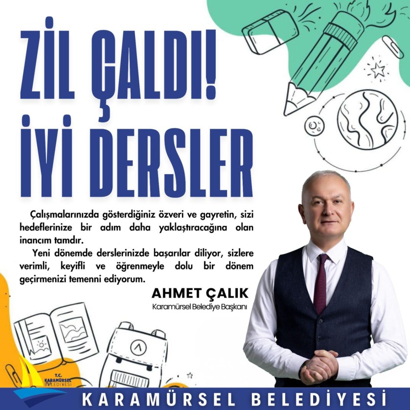 ZİL ÇALDI! İYİ DERSLER